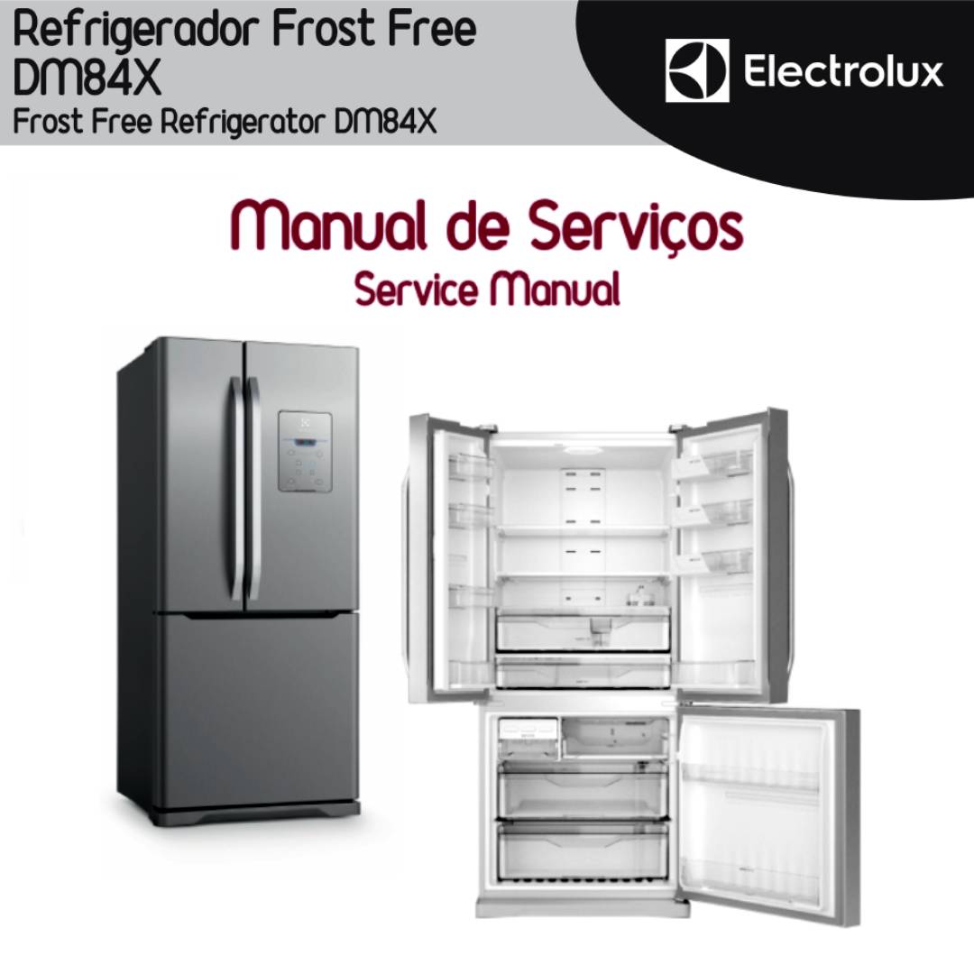 Manual de Serviços - Refrigerador Electrolux DM84X